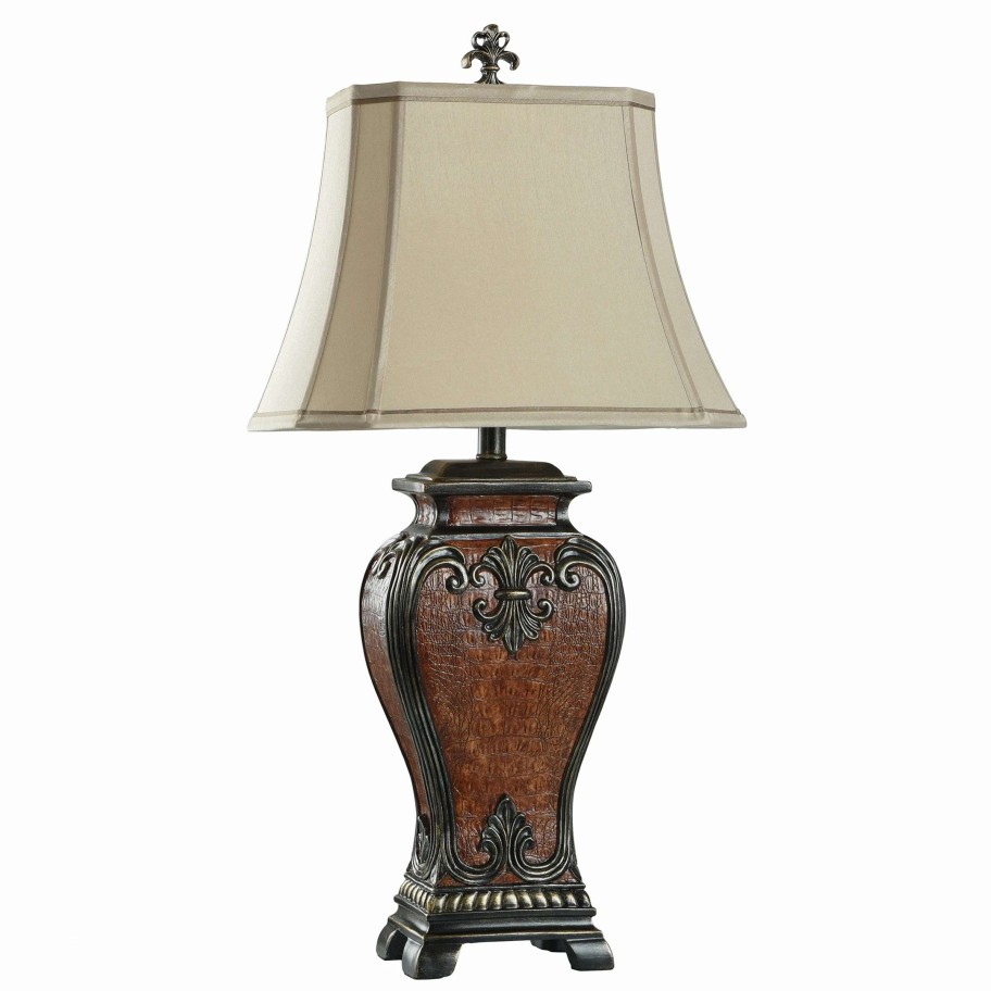 Lighting & Ceiling Fans * | Brand New Gracewood Hollow Paolini Traditional Dundee Finish Table Lamp