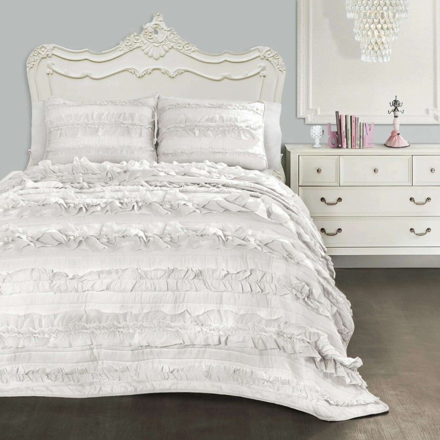 Bedding * | Promo Gracewood Hollow Chitepo 3-Piece Quilt Set