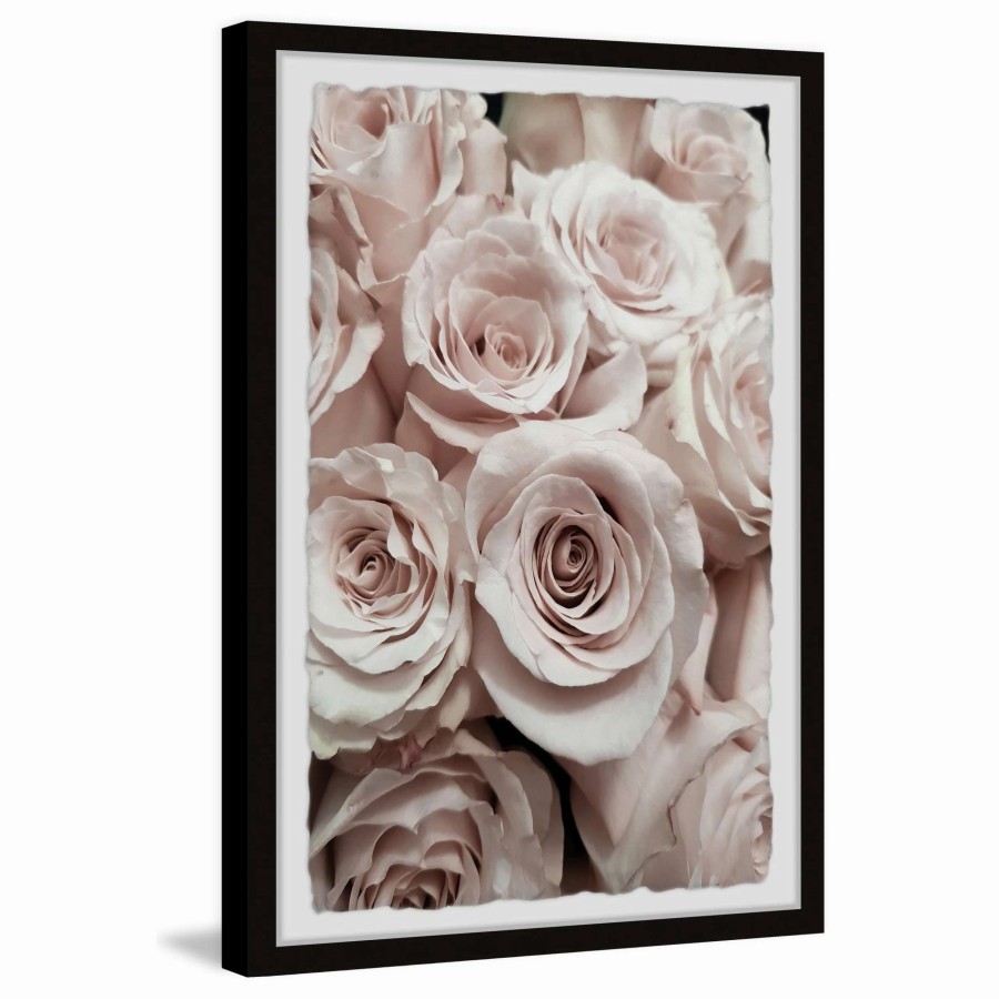 Home Goods * | Wholesale Gracewood Hollow Sea Of Roses Framed Painting Print