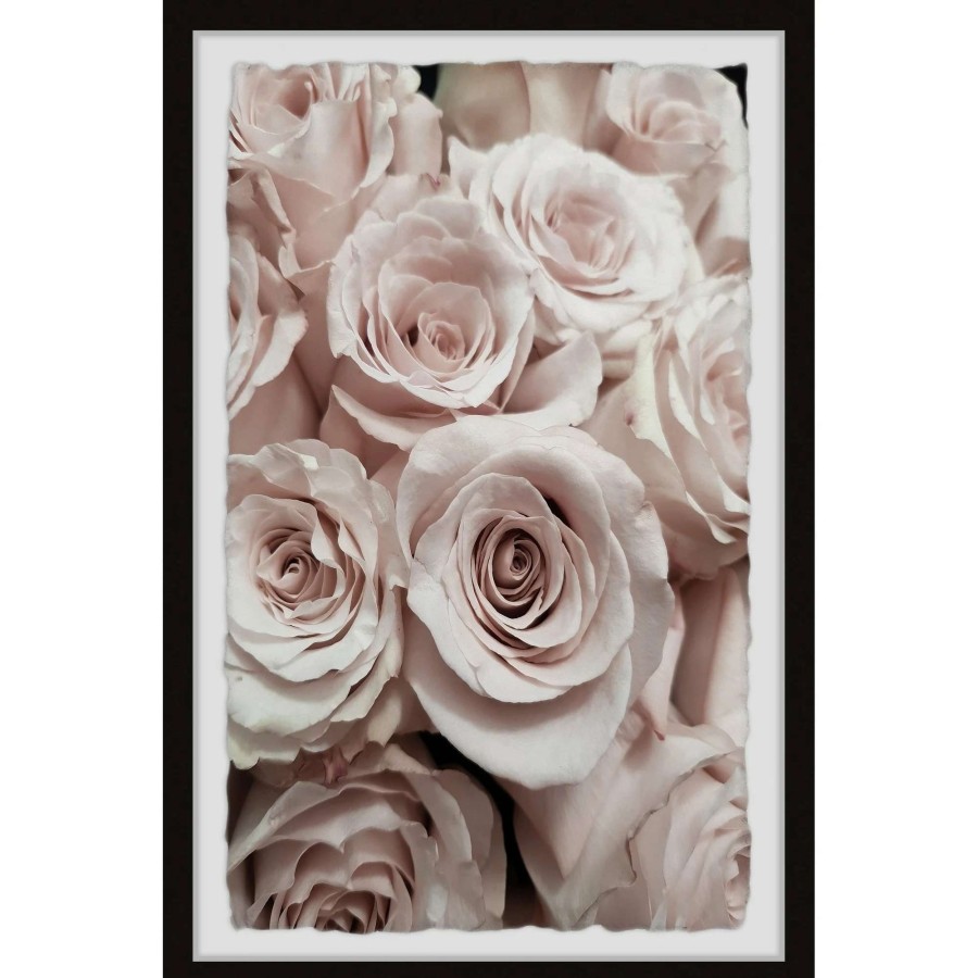 Home Goods * | Wholesale Gracewood Hollow Sea Of Roses Framed Painting Print