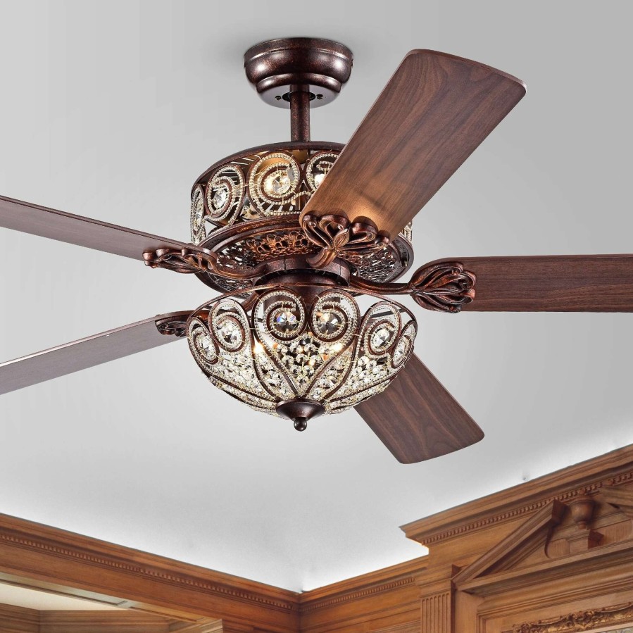 Lighting & Ceiling Fans * | Wholesale Gracewood Hollow Inada 52-Inch Ceiling Fan