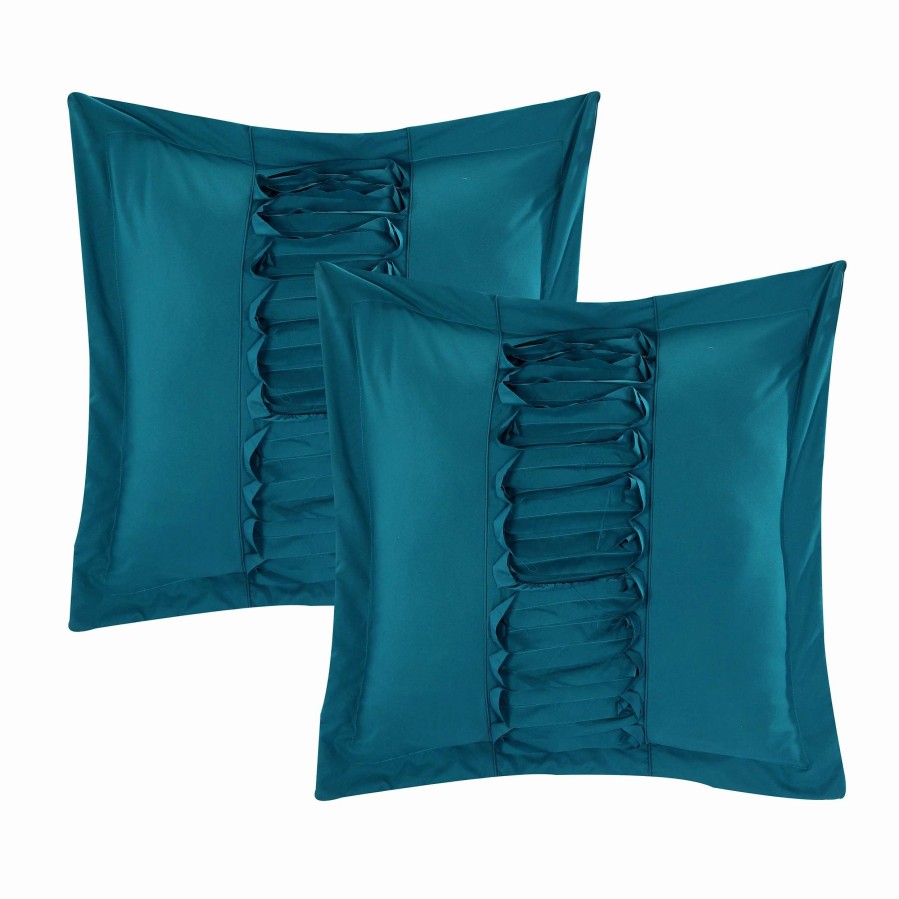 Bedding * | Wholesale Gracewood Hollow Khadra Turquoise 12-Piece Bed In A Bag With Sheet Set