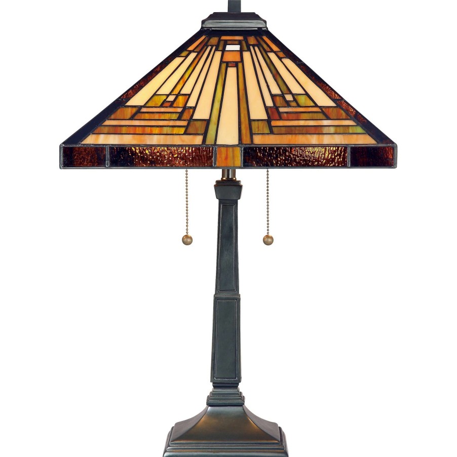 Lighting & Ceiling Fans * | Outlet Gracewood Hollow Qosja Vintage Bronze Finish Table Lamp