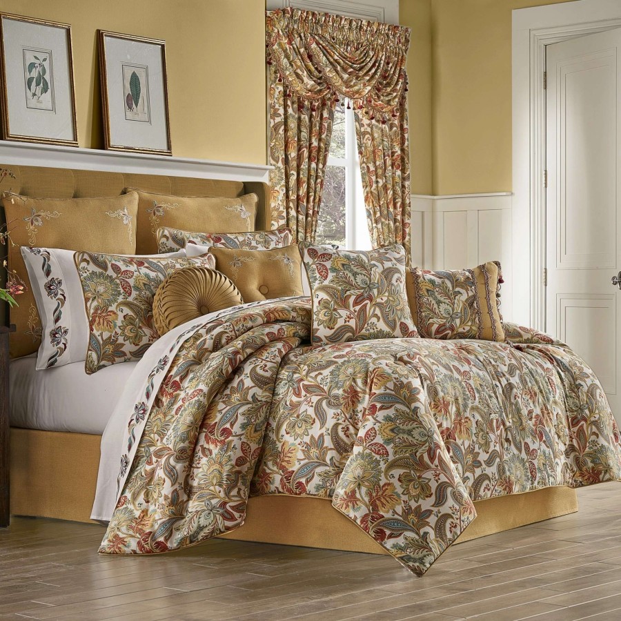 Bedding * | Coupon Gracewood Hollow Kleeman 4-Piece Jacobean Comforter Set