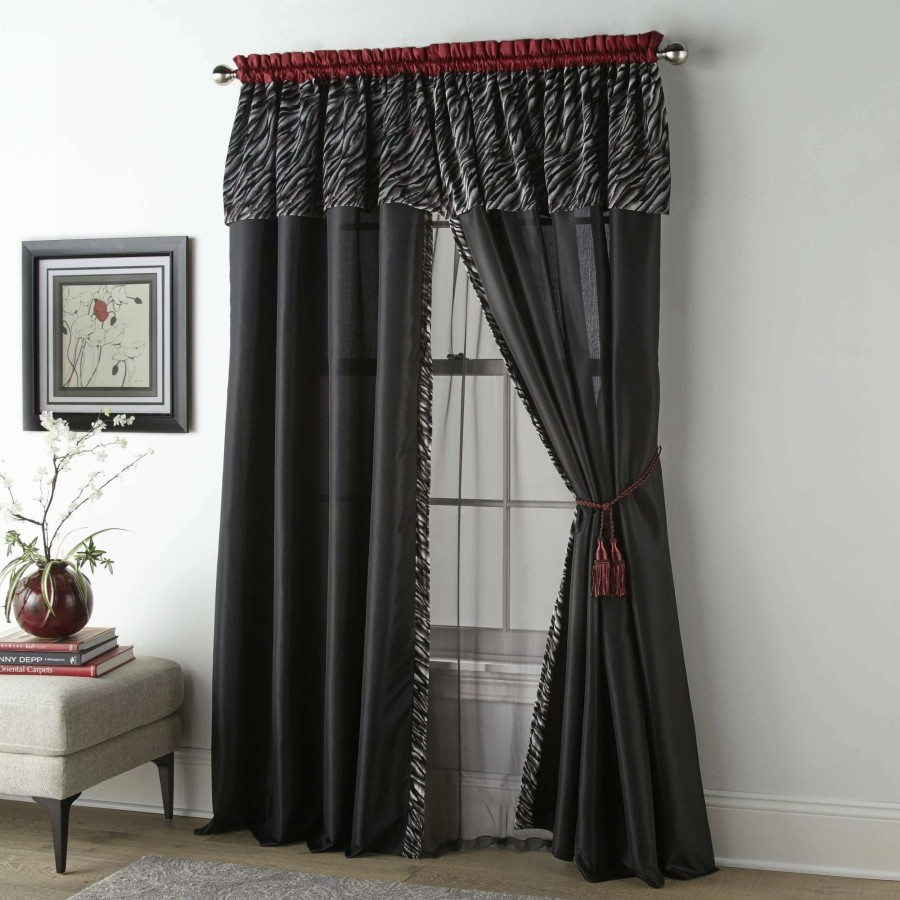 Home Goods * | Cheap Gracewood Hollow Yeznikolb 4-Piece Luxury Window Set