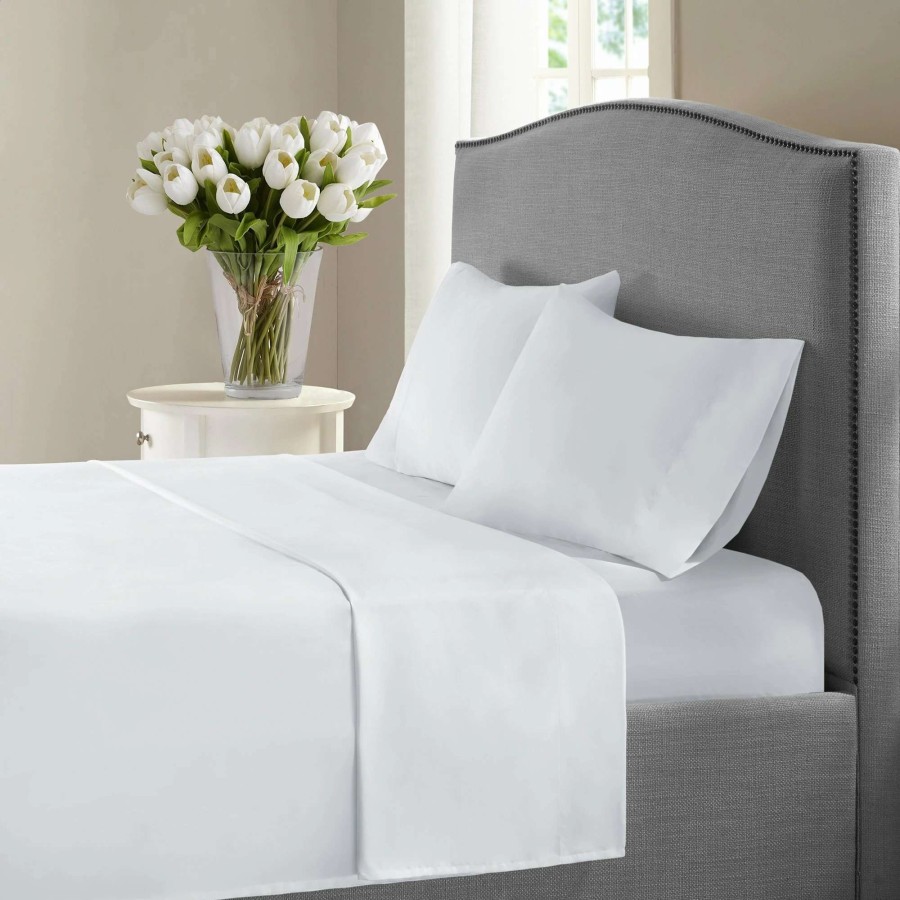 Bedding * | Hot Sale Gracewood Hollow Chavda 1200 Tc Cotton Deep-Pocket Luxury Sheet Set