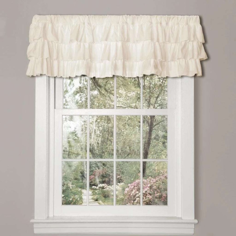 Home Goods * | Coupon Gracewood Hollow Quist Ruffled Valance