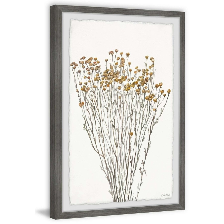 Home Goods * | Best Sale Gracewood Hollow Flowering Branches Framed Painting Print