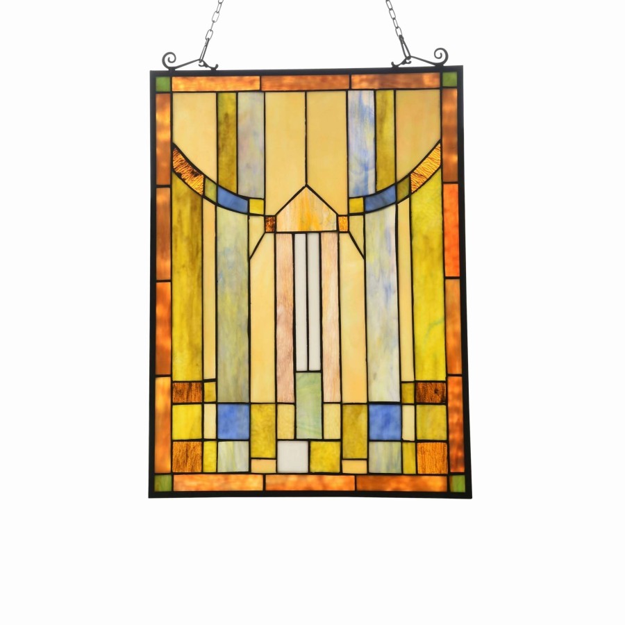 Home Goods * | Promo Gracewood Hollow Haggar Mission-Style Window Panel Suncatcher