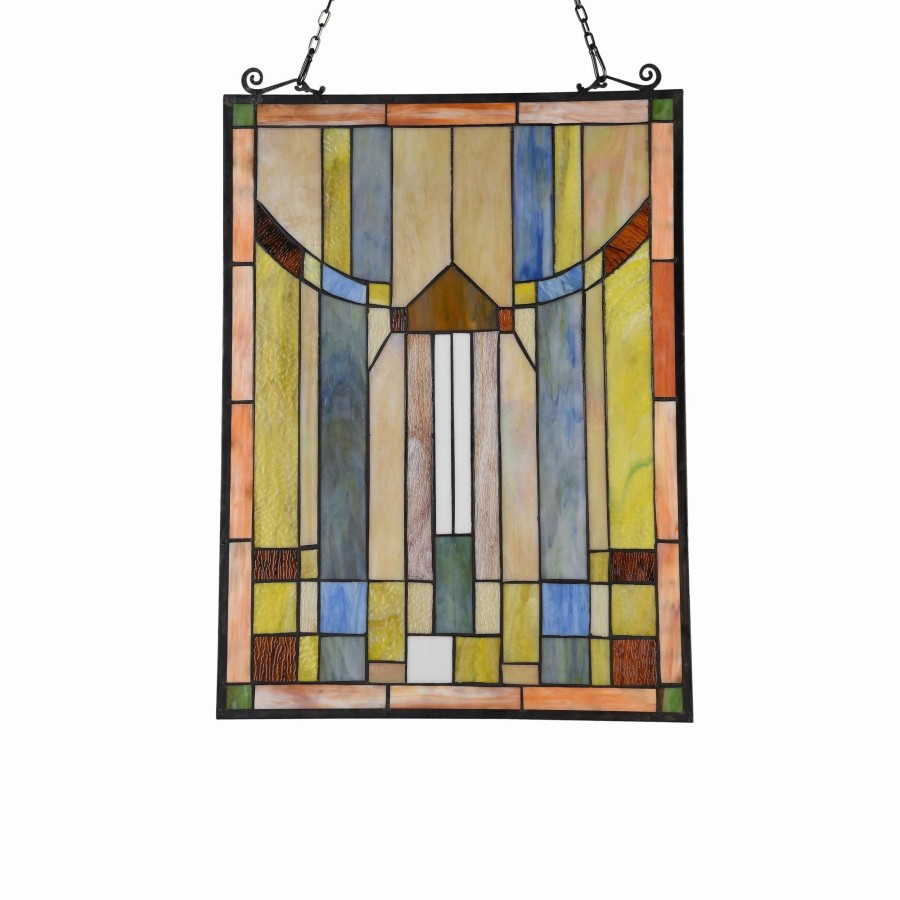 Home Goods * | Promo Gracewood Hollow Haggar Mission-Style Window Panel Suncatcher