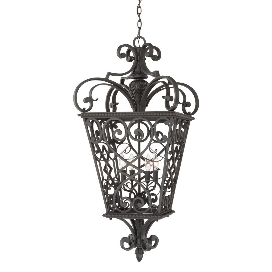 Lighting & Ceiling Fans * | Cheapest Gracewood Hollow Pajo Extra Large 4-Light Hanging Lantern