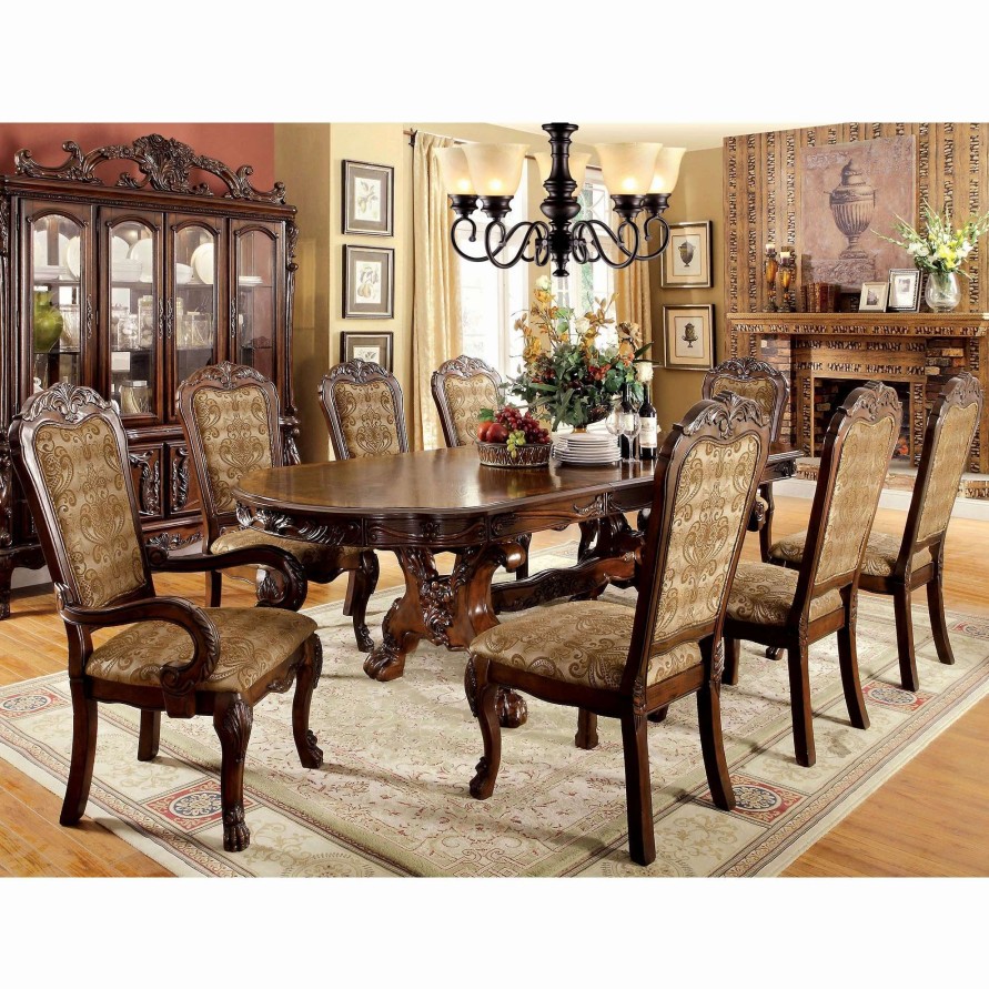 Home Goods * | Best Sale Gracewood Hollow Draskhana Traditional Cherry Dining Chairs (Set Of 2)