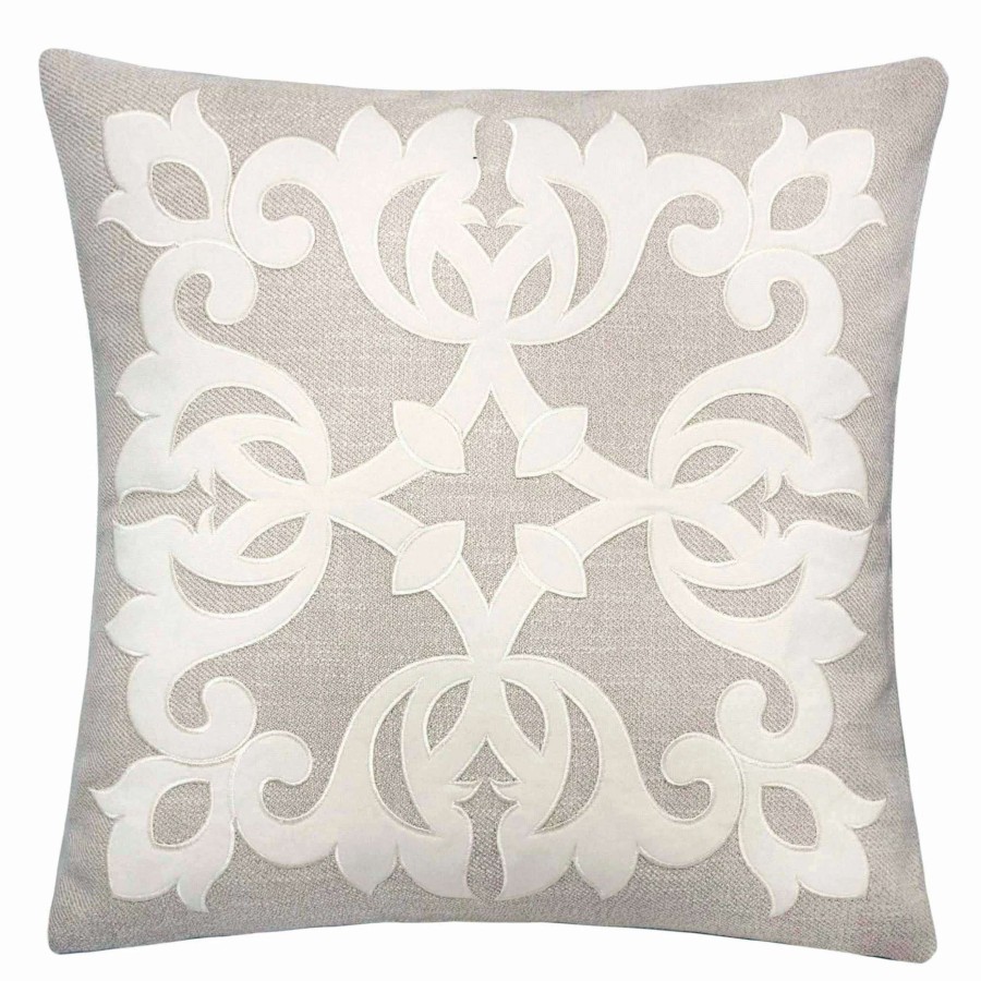 Home Goods * | Promo Gracewood Hollow Ibrisimov Contemporary Linen Accent Pillows (Set Of 2)