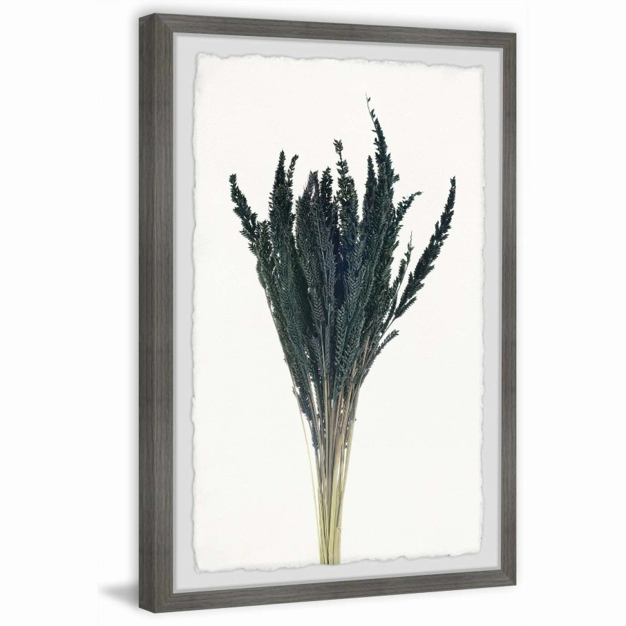 Home Goods * | Cheap Gracewood Hollow Fresh-Cut Greenery Framed Painting Print